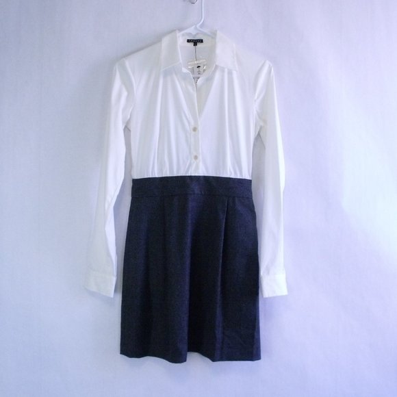 Theory Anadi LS Combo Dress - Picture 2 of 7